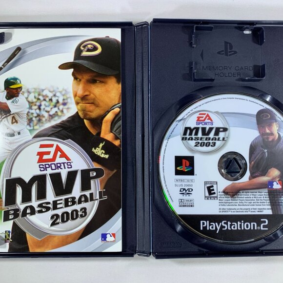 PlayStation 2 MVP Baseball 2003 Complete with Manual Tested Rated Everyone MLB - Picture 2 of 5